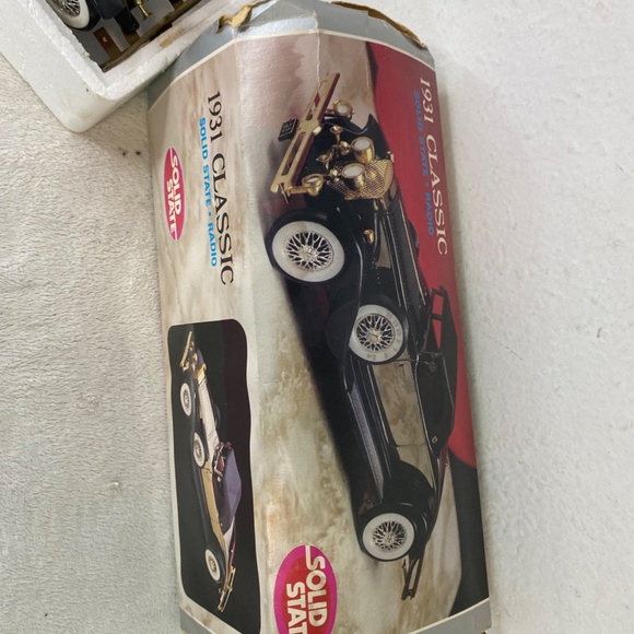 Solid State Radio 1931 Rolls Royce Bentley Classic Model Car  AM Radio Works - Picture 9 of 11